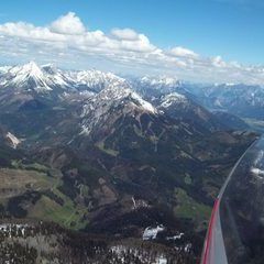 Flugwegposition um 15:12:49: Aufgenommen in der Nähe von Gemeinde Ardning, Österreich in 2125 Meter